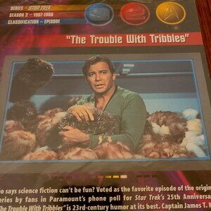 STAR TREK UNIVERSE 1997- SET OF INSERTS - NEWFIELD PUBLICATIONS - SEALED…